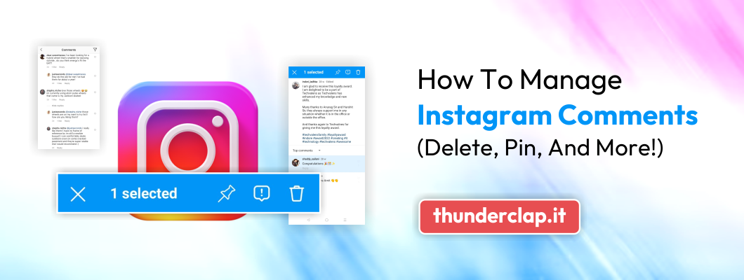 How to Manage Instagram Comments (Delete, Pin, and More!)