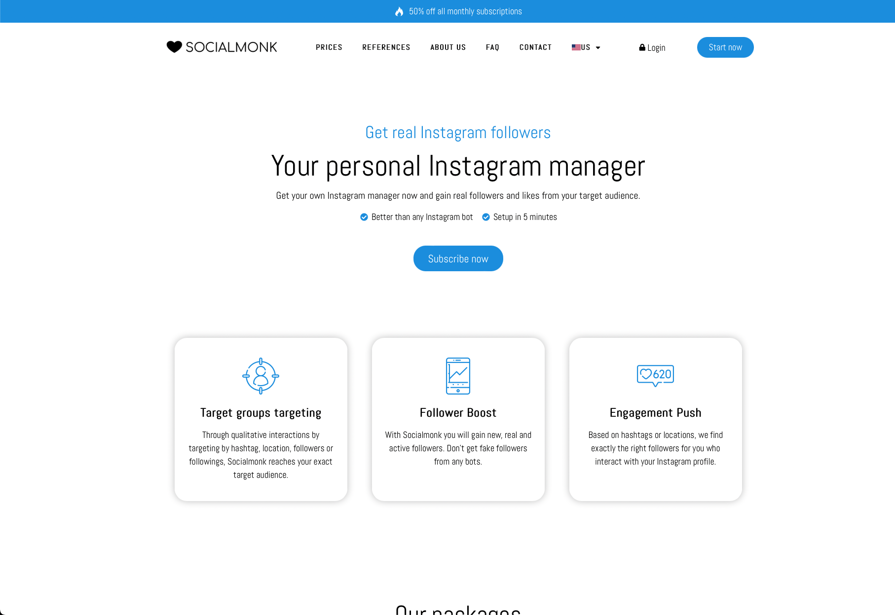 socialmonk instagram verification service